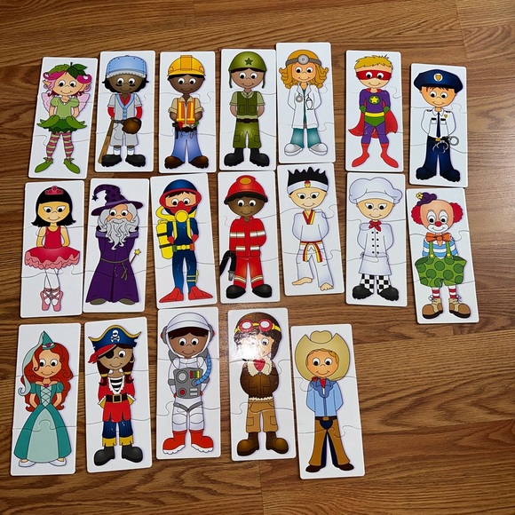 4 self-correcting puzzles. Age 3+ - Picture 2 of 14